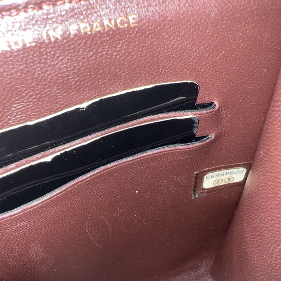 NWT CHANEL BLACK QUILTED LEATHER SMALL CHAIN CROSSBODY HANDBAG - Picture 11 of 11